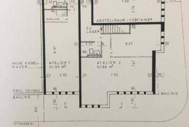 Gewerbe-Objekt für Büro-/Praxis-/Atelierräume im EG/UG
